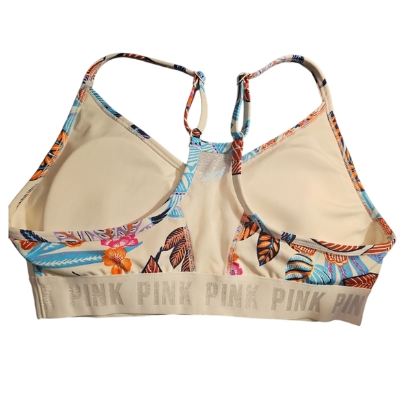 VS PINK ULTIMATE LIGHTLY LINED SPORTS BRA•Coconut White•NWT! - Picture 3 of 9